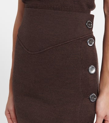 Jupe midi Pamela en laine | Vivienne Westwood