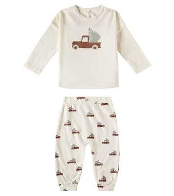Bébé – Ensemble de survêtement Trucks en coton | Rylee + Cru