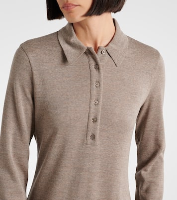 Polokleid aus Woll-Jersey | Ralph Lauren Collection