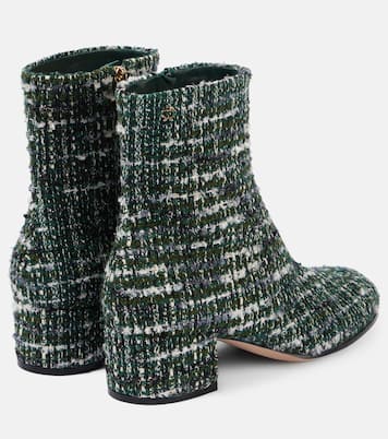 Botines Joelle 45 de tweed bouclé | Gianvito Rossi