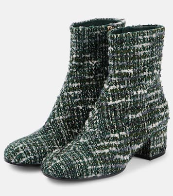 Botines Joelle 45 de tweed bouclé | Gianvito Rossi