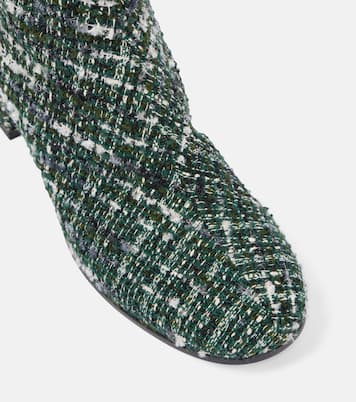 Botines Joelle 45 de tweed bouclé | Gianvito Rossi