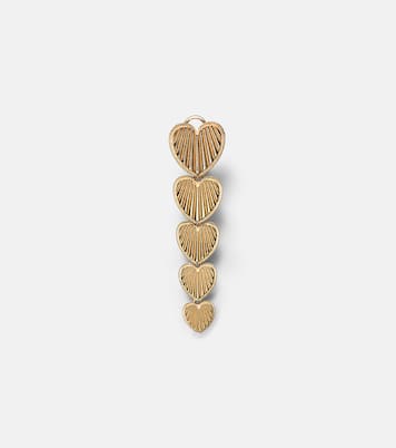 Boucle d'oreille unique True Love en or 18 ct | FoundRae