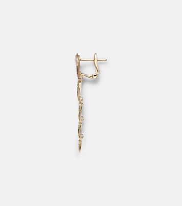 Boucle d'oreille unique True Love en or 18 ct | FoundRae