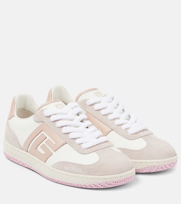 Sneakers Swan in pelle e suede | Balmain