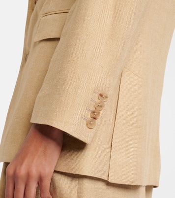 Blazer Russel in seta e lino | Ralph Lauren Collection