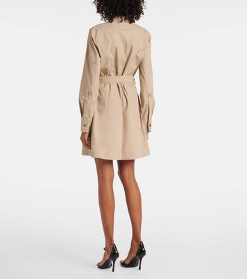 Abito corto 4G in popeline di cotone | Givenchy