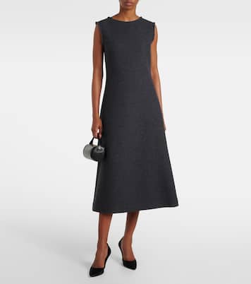Abito midi Amor in misto lana e cashmere | The Row