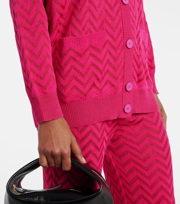 Cardigan in misto cotone a zig-zag | Missoni