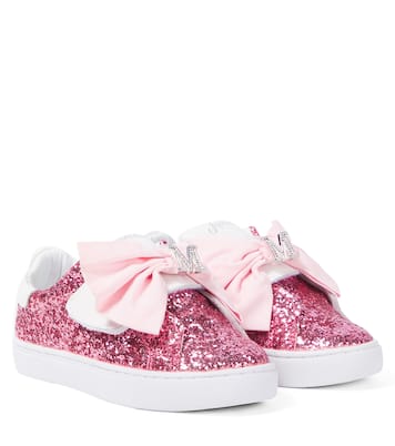 Zapatillas con glitter | Monnalisa