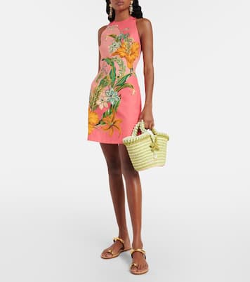 Sac panier Dee Dee Small en raphia | Alémais