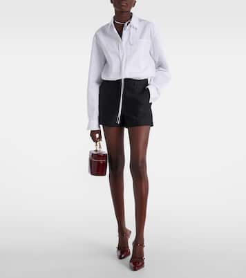 Mules in pelle con zeppa | Gucci