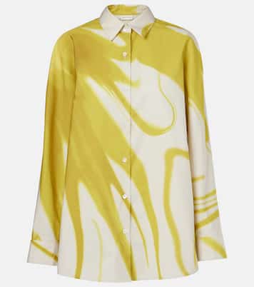 Camisa de algodón estampada | Dries Van Noten