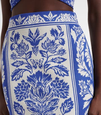 Falda midi de punto | Farm Rio