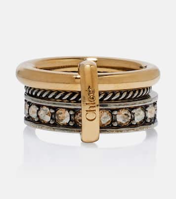 Anillo adornado con logo  | Chloé