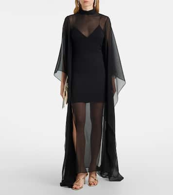 Lanzarote Garden crêpe chiffon kaftan | Taller Marmo