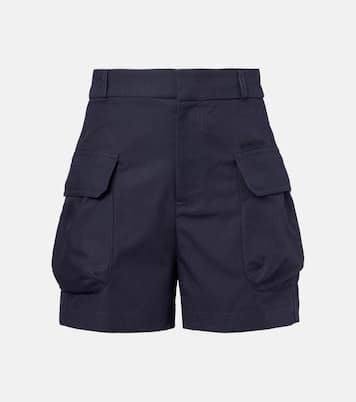  Shorts cargo in canvas di cotone | Gucci