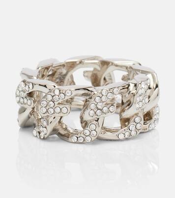 Anello G Chain con cristalli Swarovski® | Givenchy