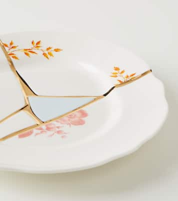 Kintsugi dessert plate by Marcantonio Raimondi Malerba | Seletti