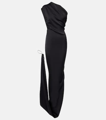 Andreas draped one-shoulder satin gown | Vivienne Westwood