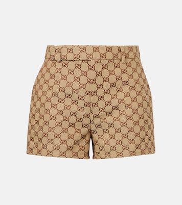 Shorts in misto canvas GG | Gucci