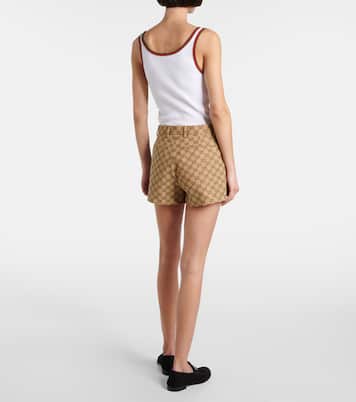 Shorts in misto canvas GG | Gucci