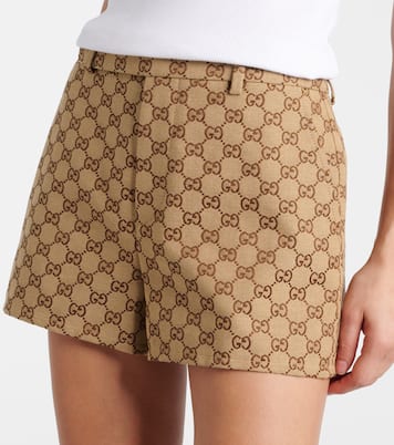 Shorts in misto canvas GG | Gucci