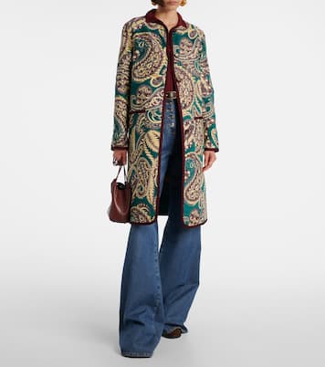 Reversible jacquard coat | Etro