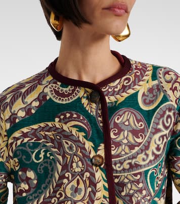 Reversible jacquard coat | Etro