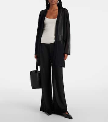 Helier ribbed-knit cotton-blend tank top | Max Mara