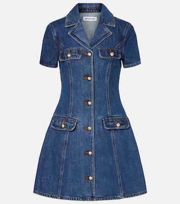 Denim shirt dress | Self-Portrait