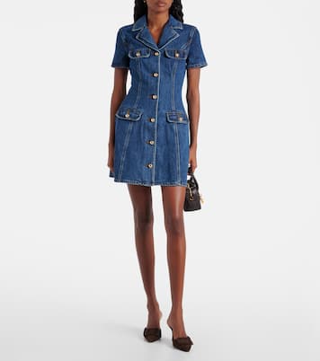 Denim shirt dress | Self-Portrait
