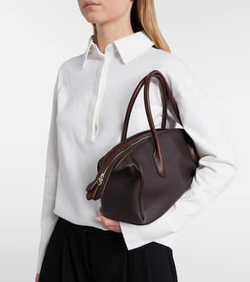 Ewa leather tote bag | The Row