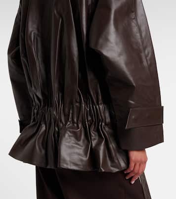 Leather jacket | Victoria Beckham