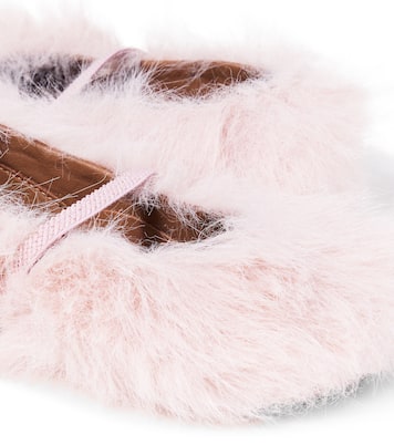 Ballerinas aust Faux Fur | PèPè