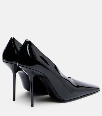Escarpins 100 en cuir verni | Victoria Beckham