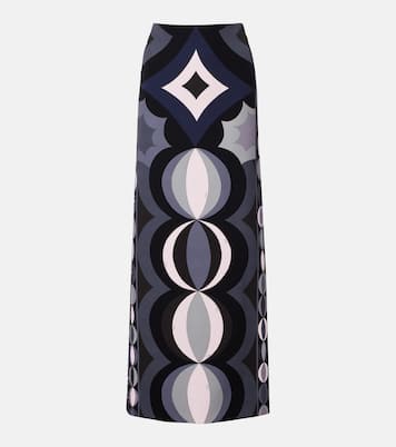 Falda larga Collane de seda | Pucci