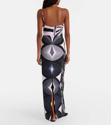 Falda larga Collane de seda | Pucci