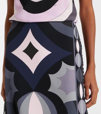 Falda larga Collane de seda | Pucci