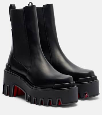 Marchacroche leather Chelsea boots | Christian Louboutin