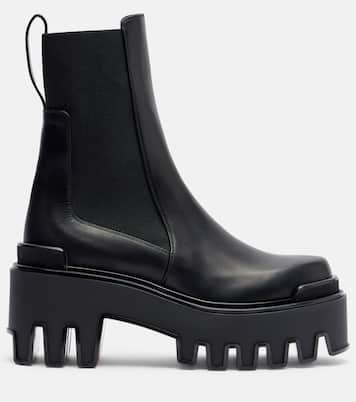 Marchacroche leather Chelsea boots | Christian Louboutin