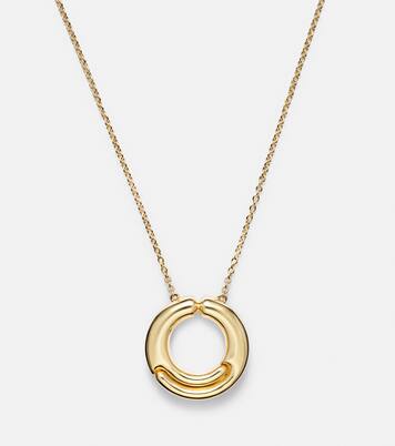 Holos 18kt gold pendant necklace | Pamela Zamore