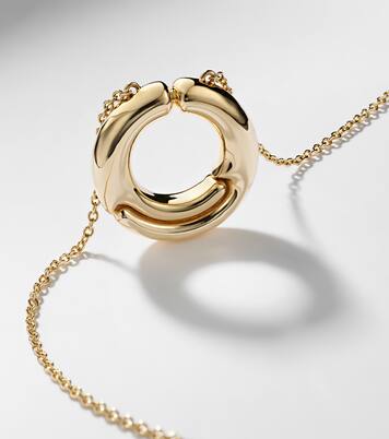 Holos 18kt gold pendant necklace | Pamela Zamore