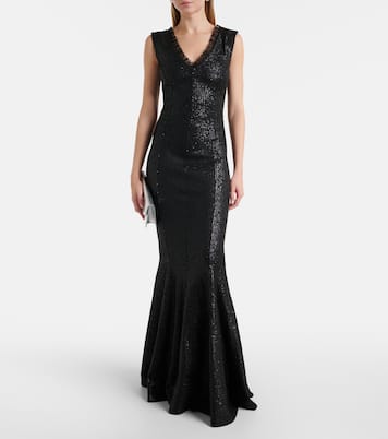 Vestido de fiesta con lentejuelas | Norma Kamali