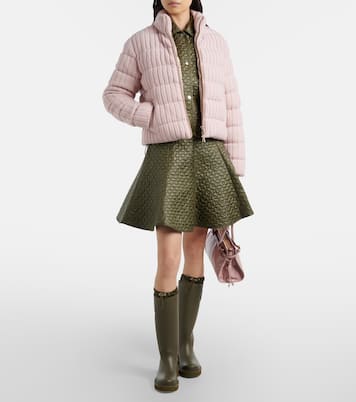 Daunenjacke aus Wolle und Kaschmir | Moncler