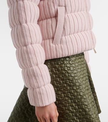 Daunenjacke aus Wolle und Kaschmir | Moncler