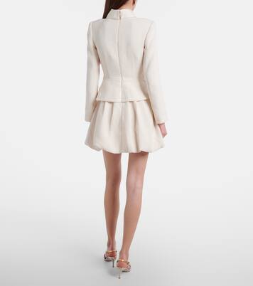 Robe en tweed à ornements | Self-Portrait