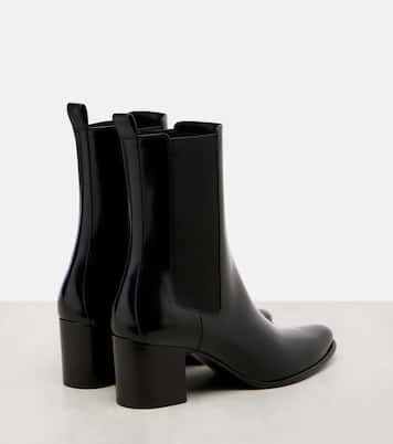 Jill 60 leather ankle boots | Saint Laurent