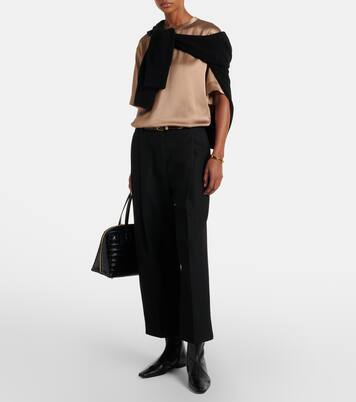 T-shirt en satin | Toteme