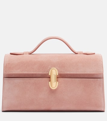 Henkeltasche Symmetry Pochette aus Veloursleder | Savette